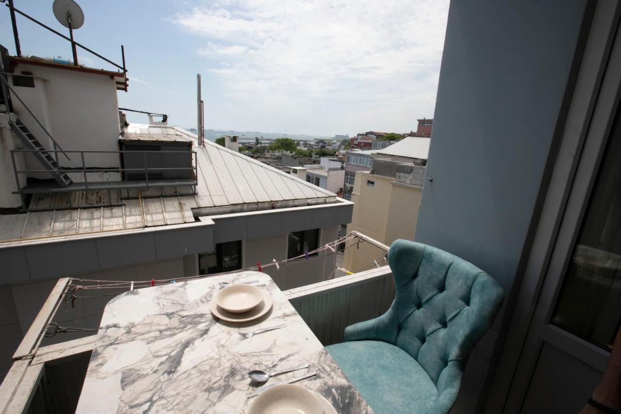 איסטמבול 2Br-1Lr Seaview Family Place Next To Center מראה חיצוני תמונה